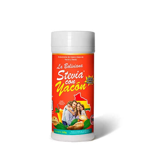 LA BOLIVIANA STEVIA CON YACÓN x 120 gr