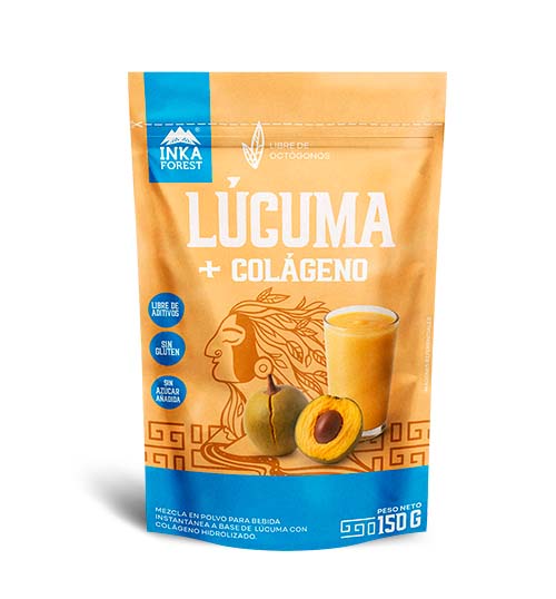 LÚCUMA + COLÁGENO INKAFOREST 150 GR